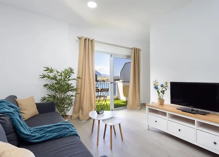 아파트 Vivienda Atlantico Con Terraza Y Vistas Espectaculares *